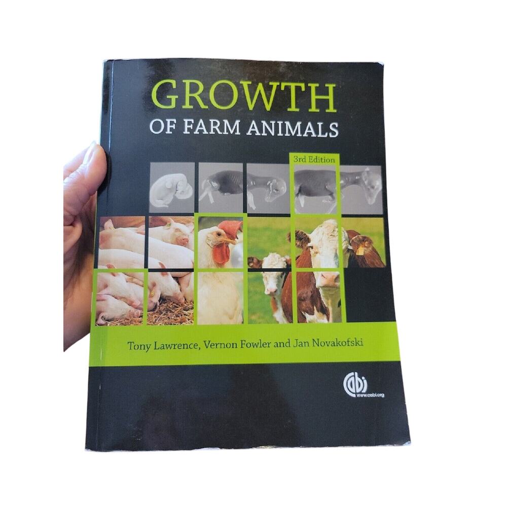 Growth of Farm Animals by Vernon R.‎ Fowler, Tony L. J. Lawrence PB book